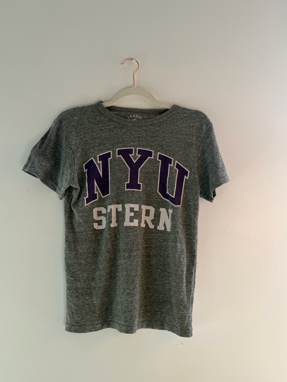 NYU Stern Gray Graphic Tee